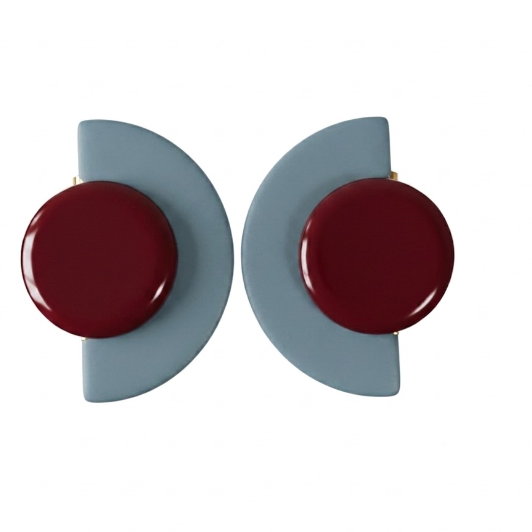 Bluestone and Maroon