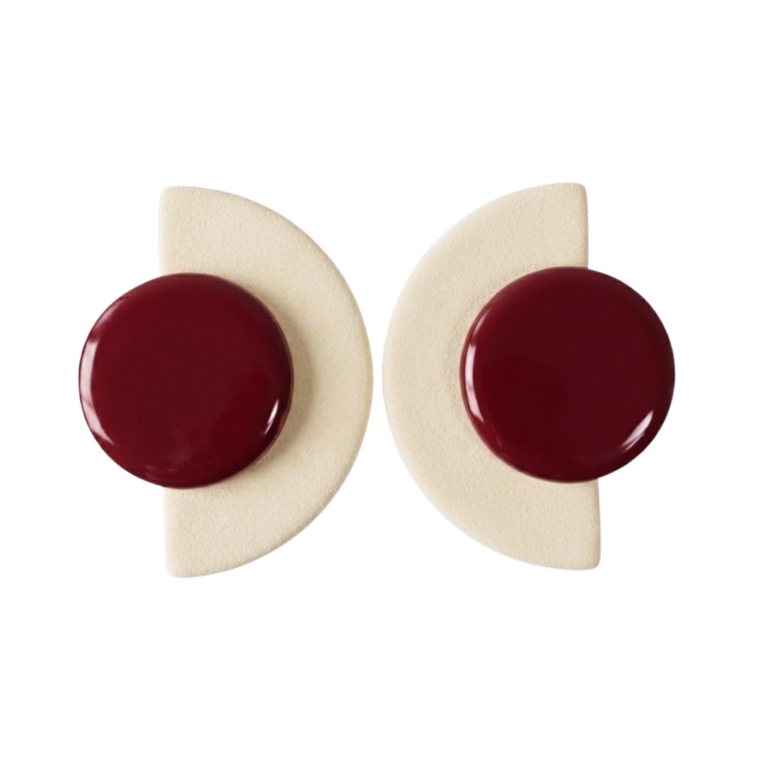 Ivory and Garnet