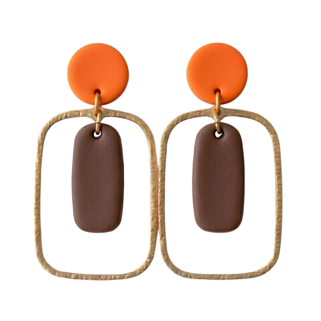 Orange and Brown