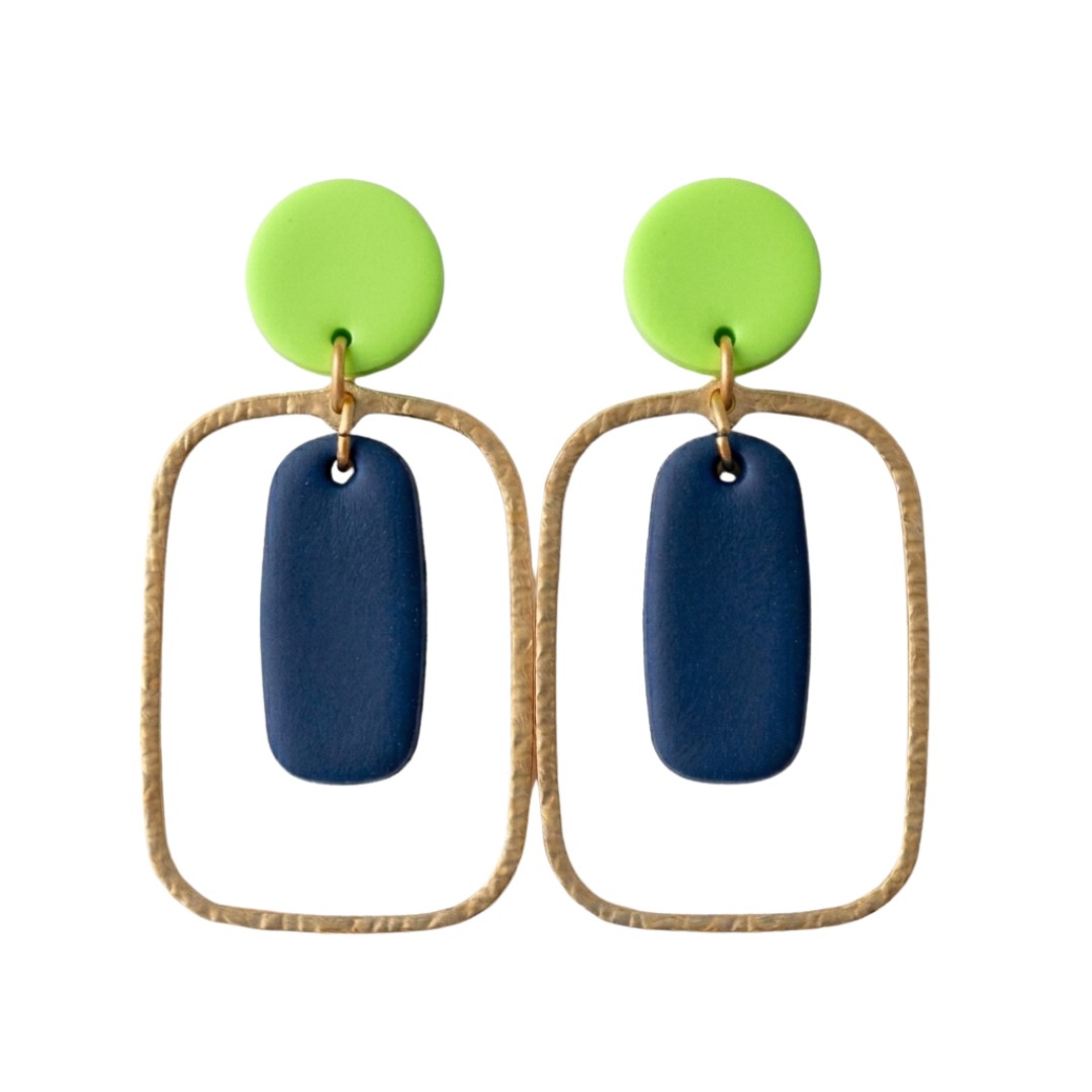 Navy and Victory Green