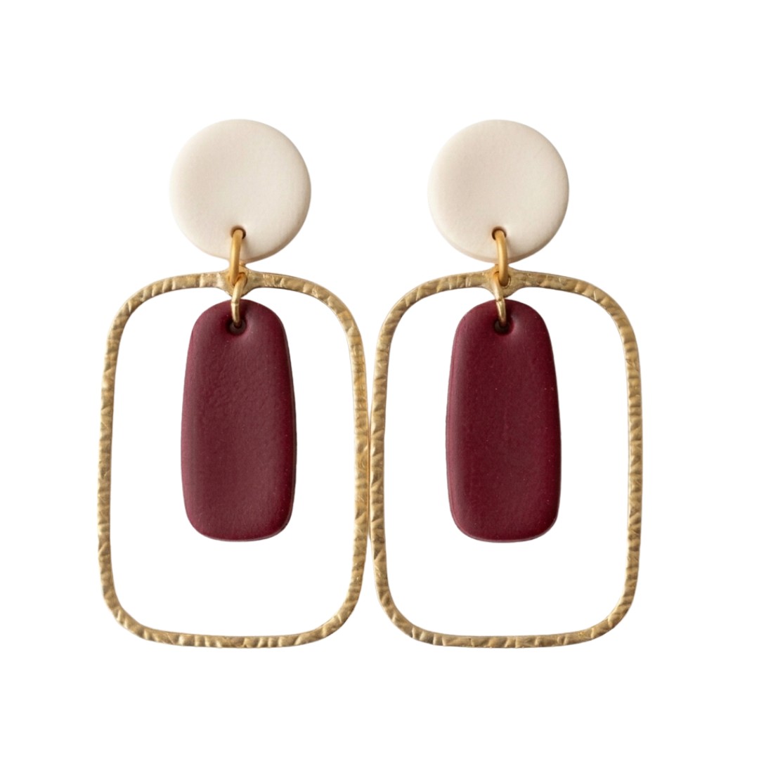 Ivory and Garnet