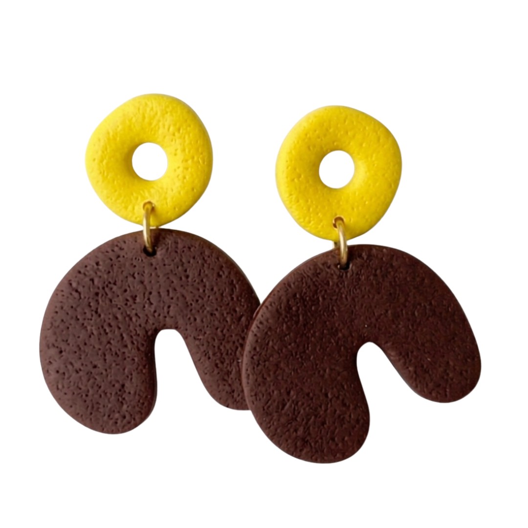Brown and Yellow