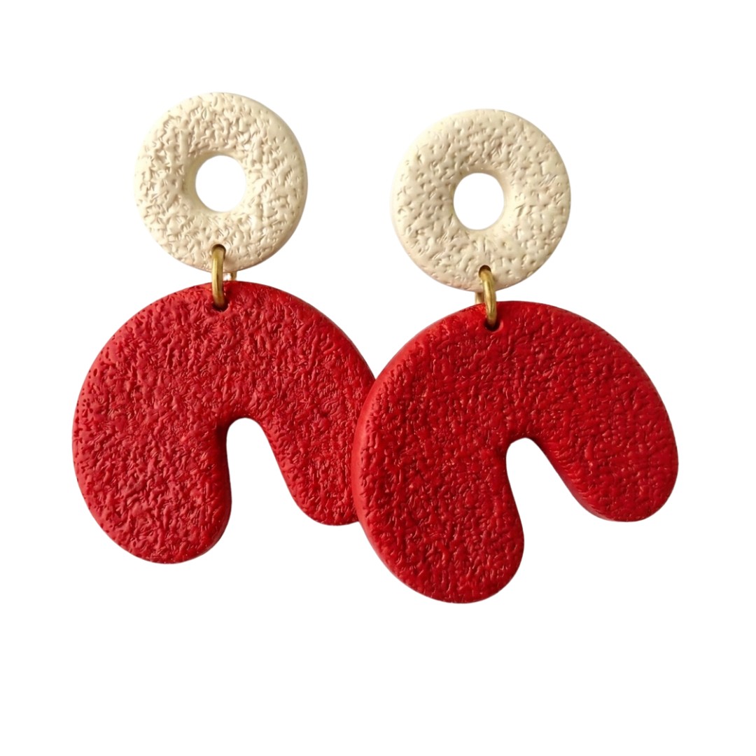 Ivory and Red