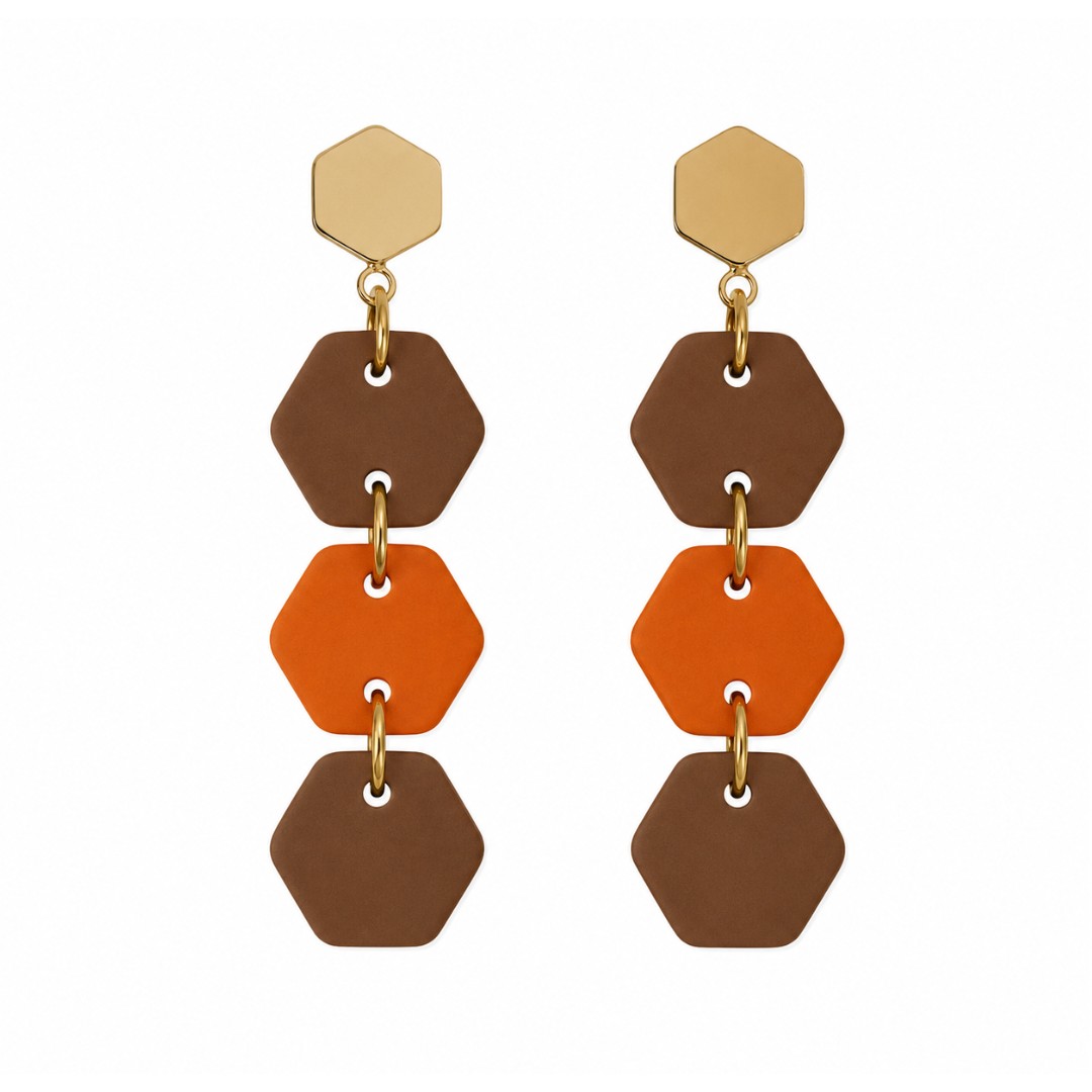 Orange and Brown