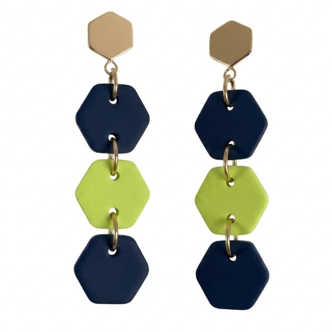 Navy and Victory Green
