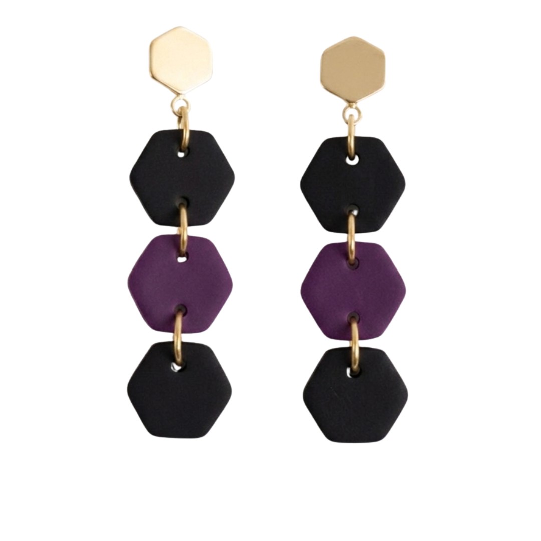 Purple + Black