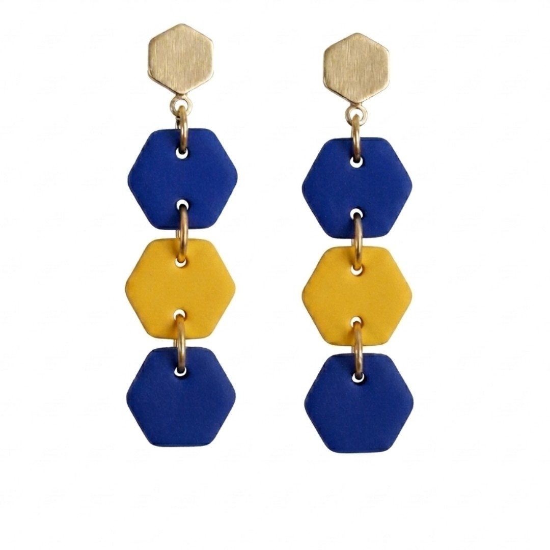 Royal Blue + Yellow