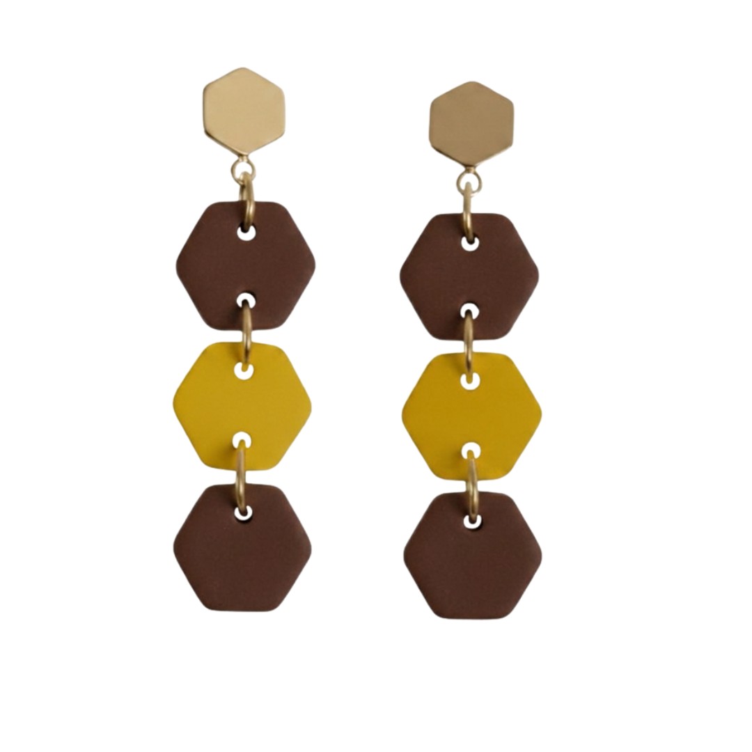 Brown and Yellow