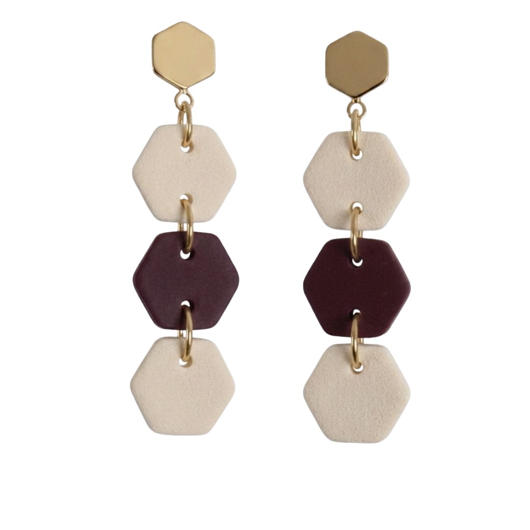 Cream + Garnet