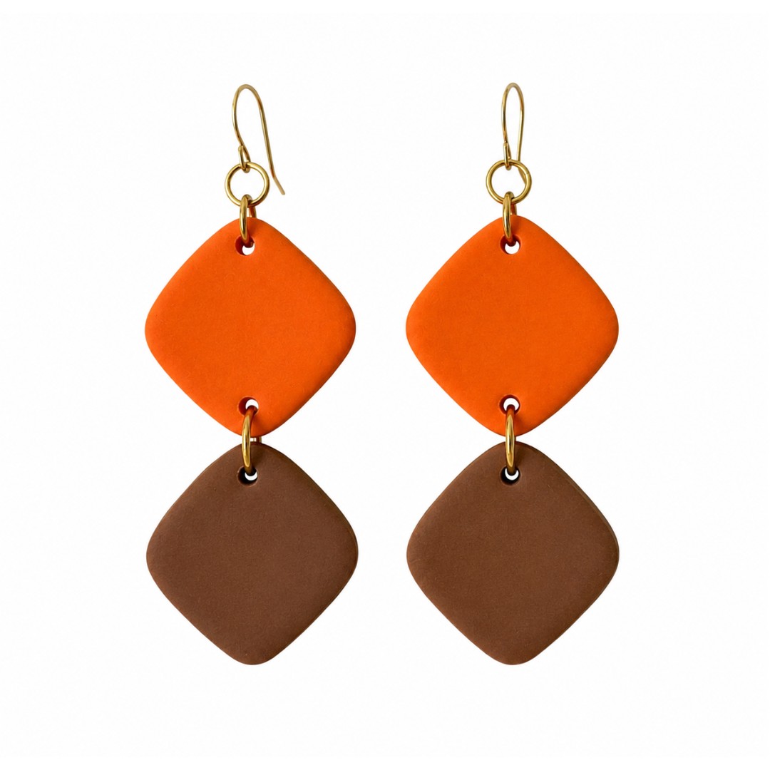 Orange and Brown
