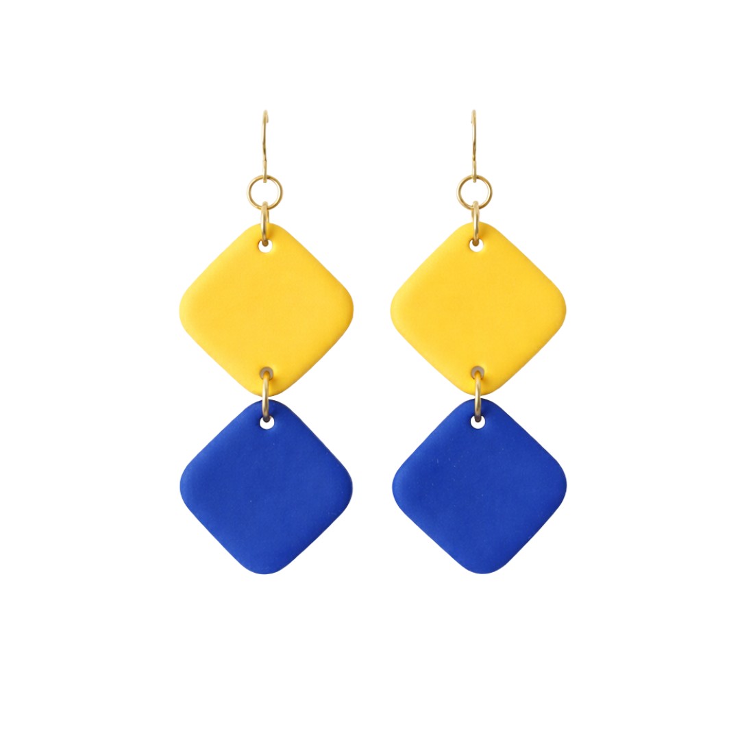 Royal Blue and Yellow