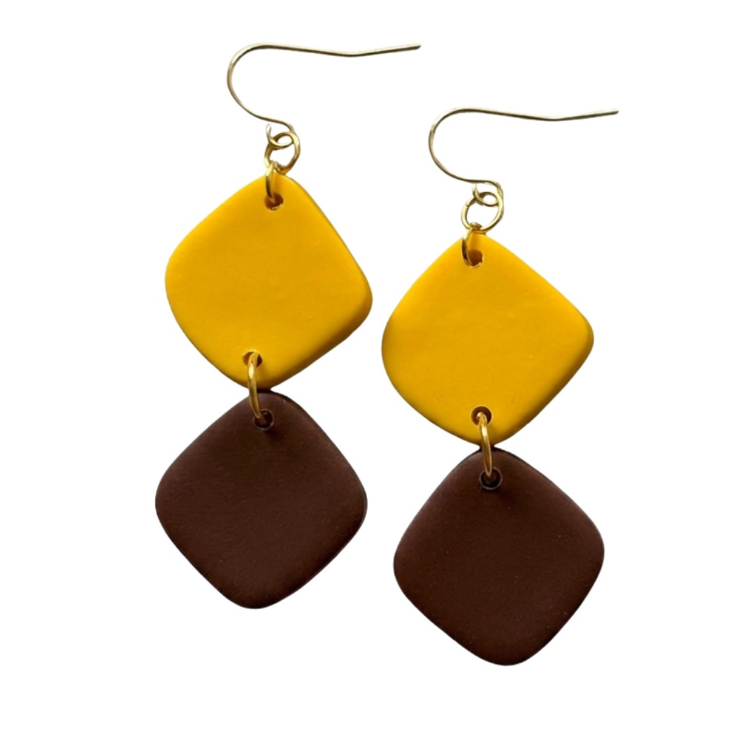 Brown and Yellow