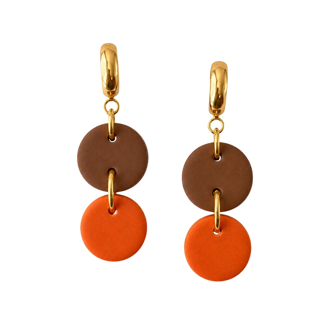 Orange and Brown