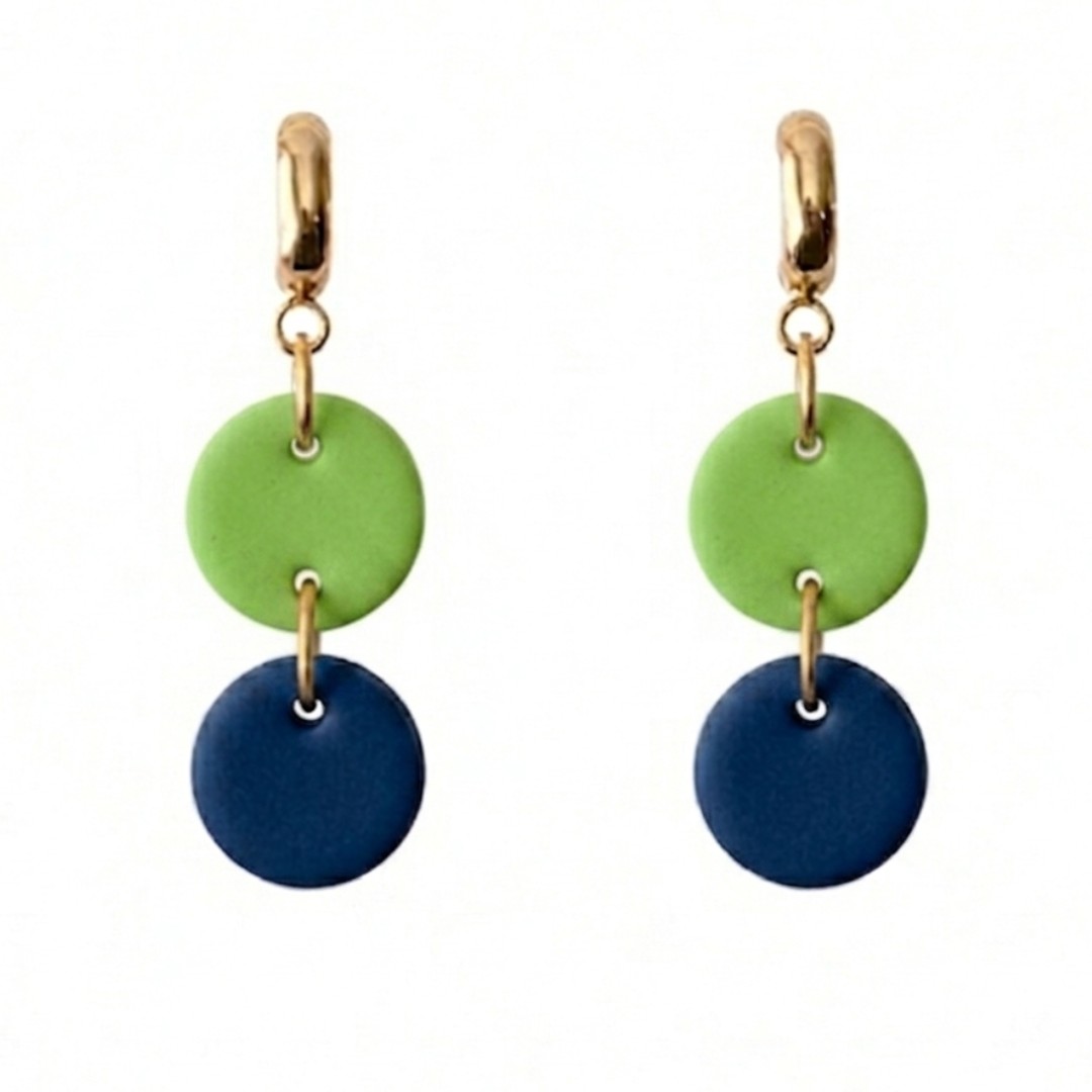 Navy and Victory Green