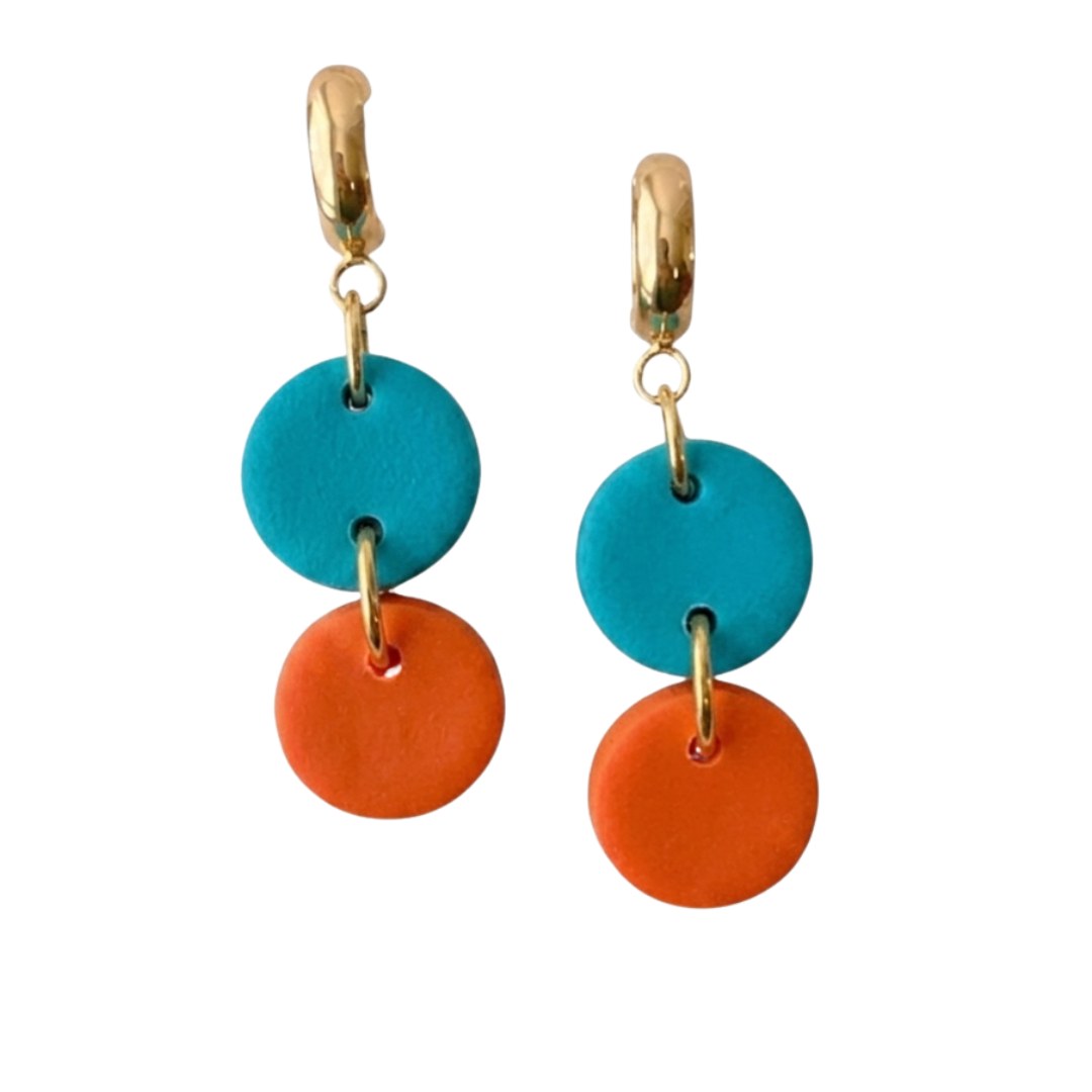 Ember — Aqua and Orange
