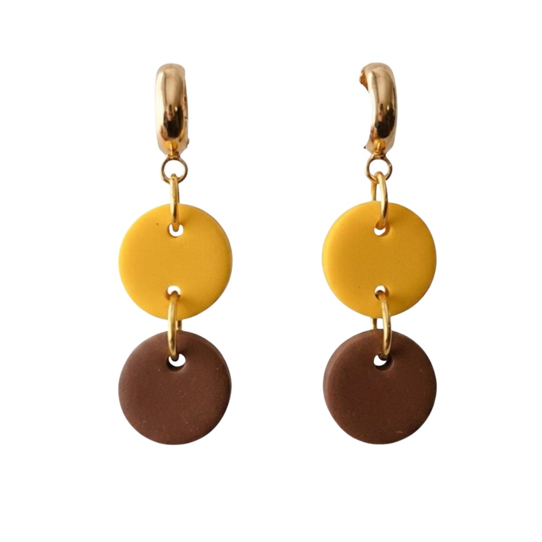 Brown and Yellow