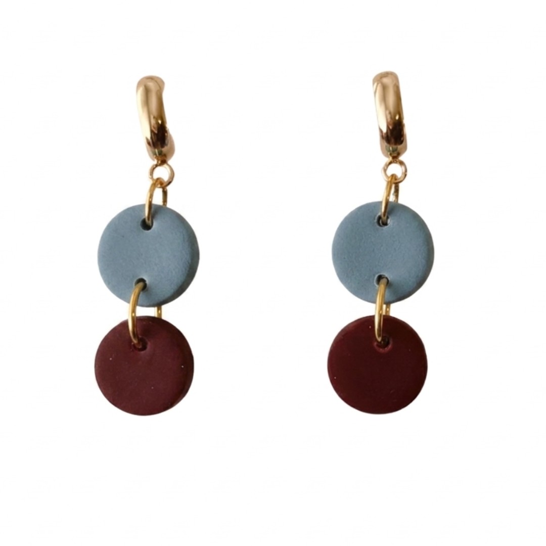 Bluestone and Maroon