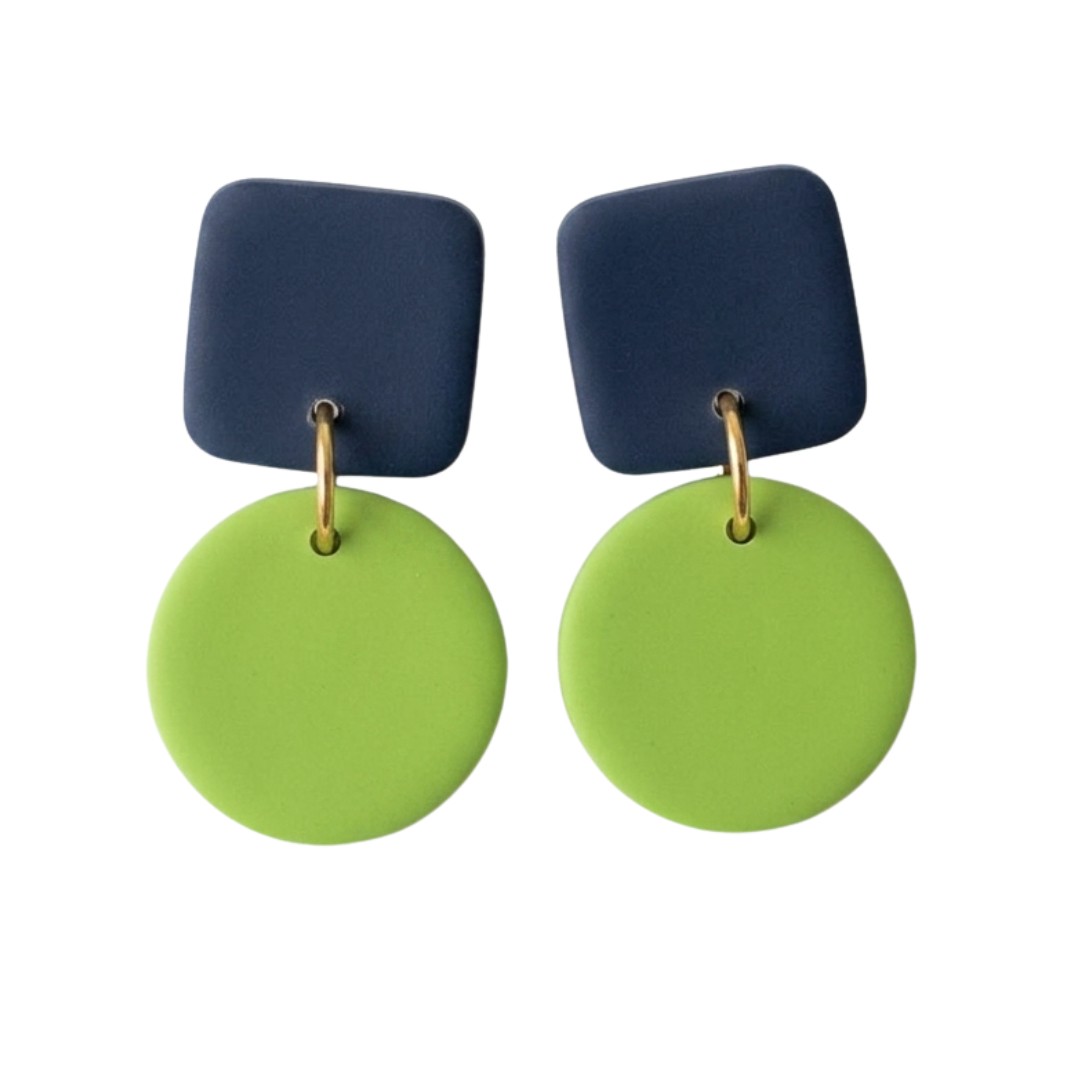 Navy and Victory Green
