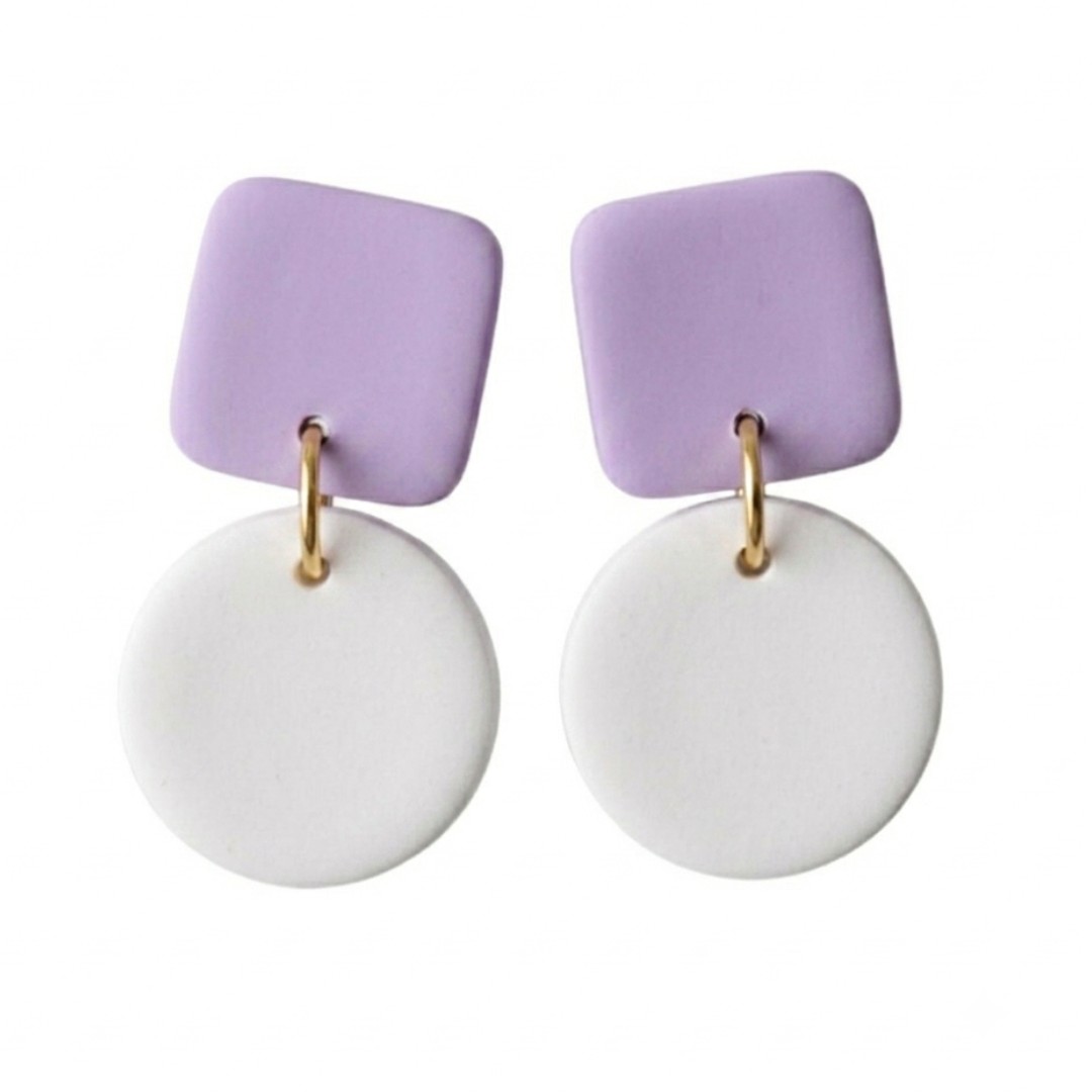 Lavender and White
