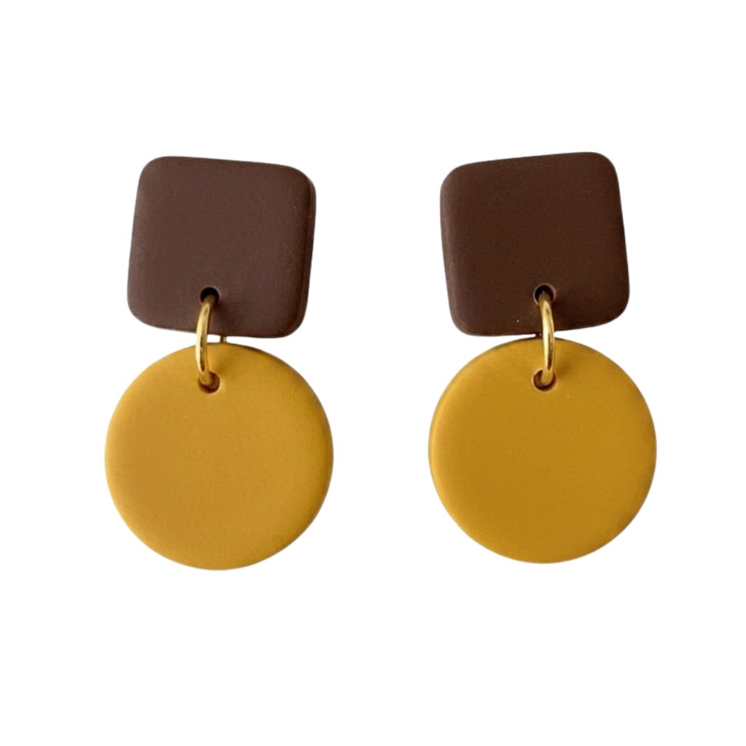 Brown and Yellow