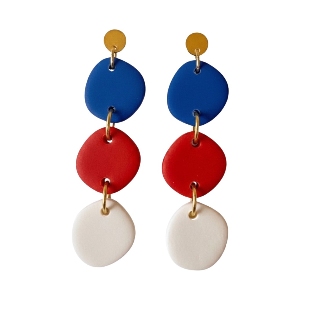 Royal Blue and Red