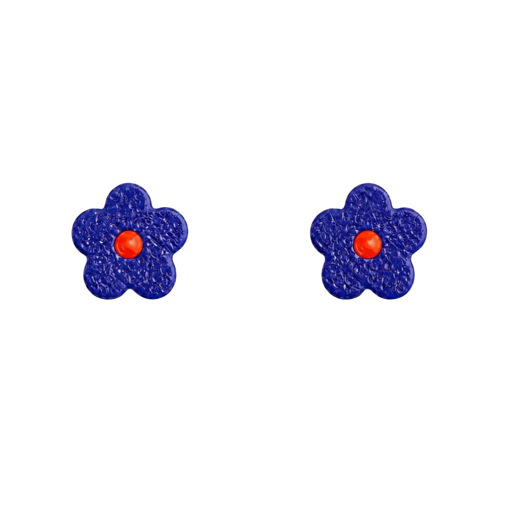 Ultramarine Blue + Orange