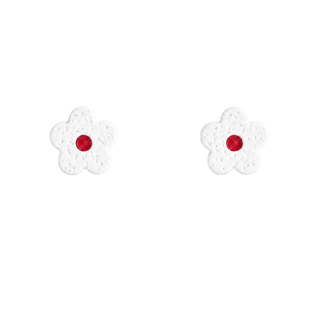 Cardinal Red + White