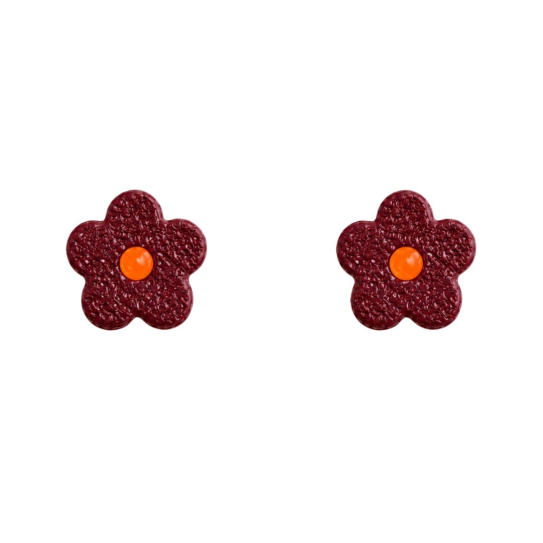 Maroon + Orange