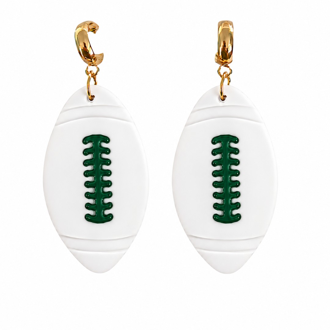 Forest Green and White