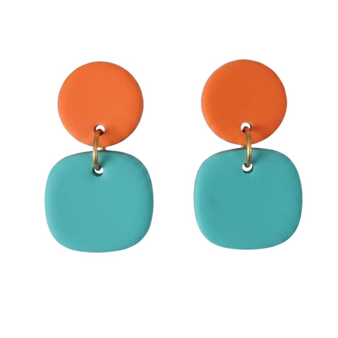 Gemma — Aqua and Orange
