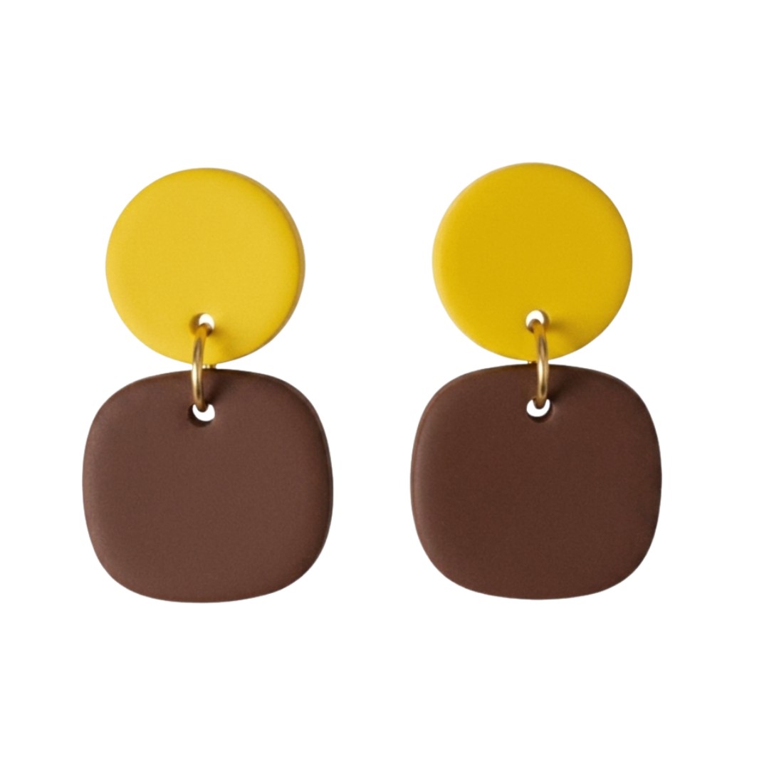 Brown and Yellow