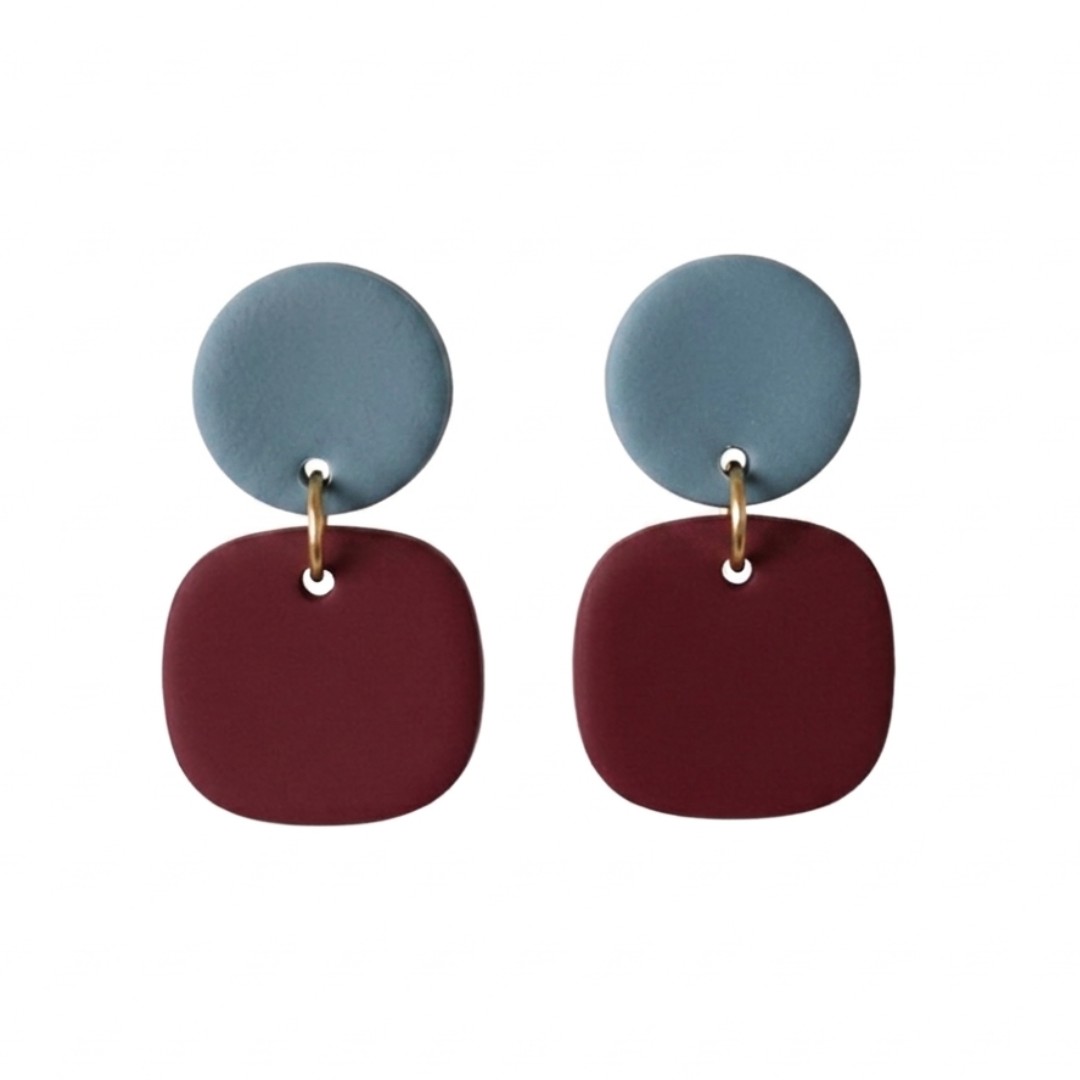 Bluestone and Maroon