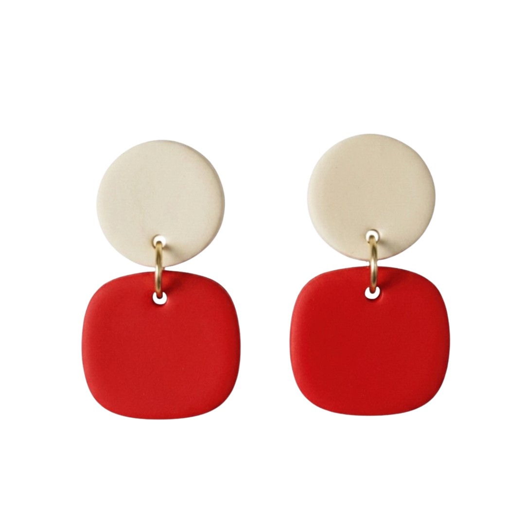 Ivory and Red