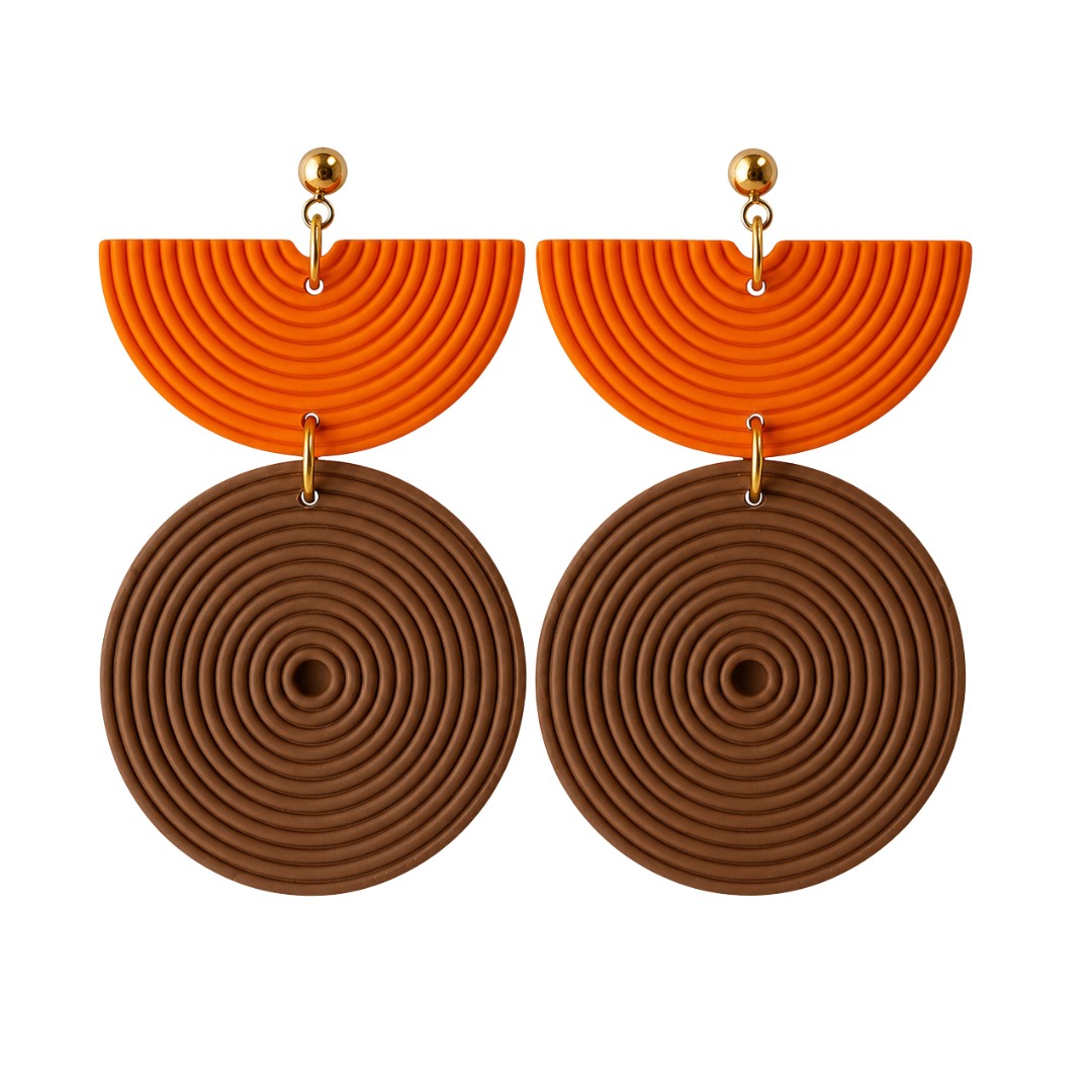 Orange and Brown