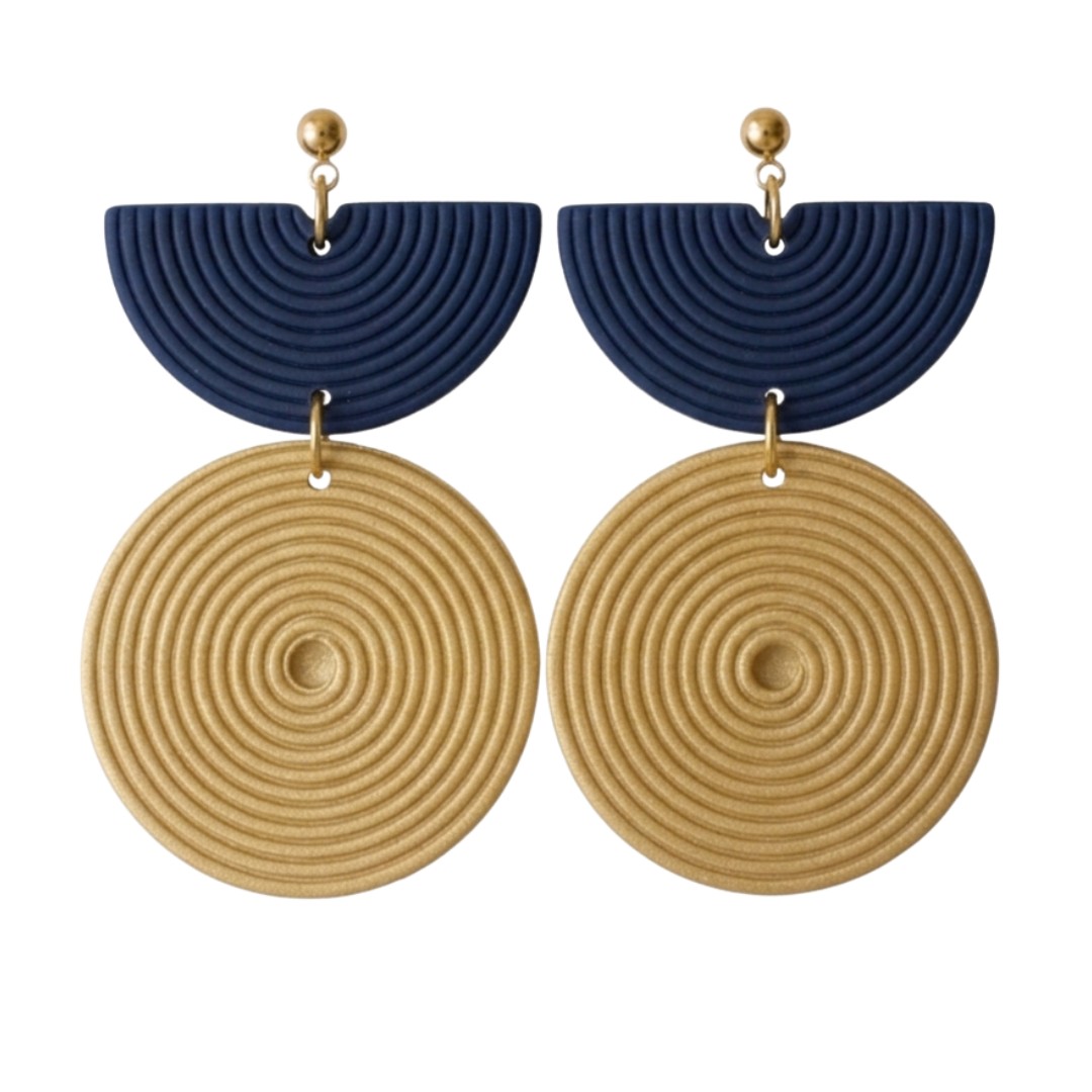 Navy and Gold