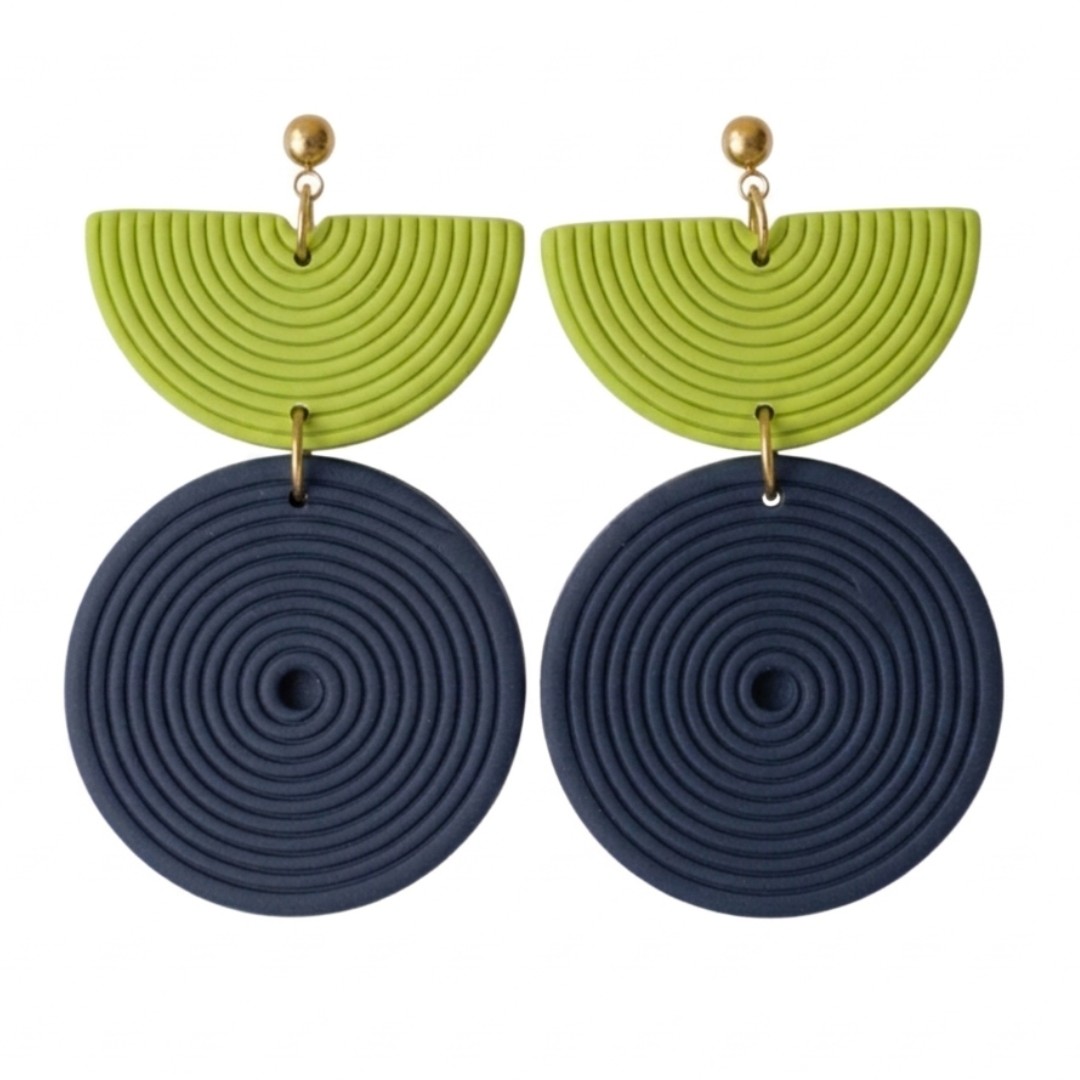 Navy and Victory Green