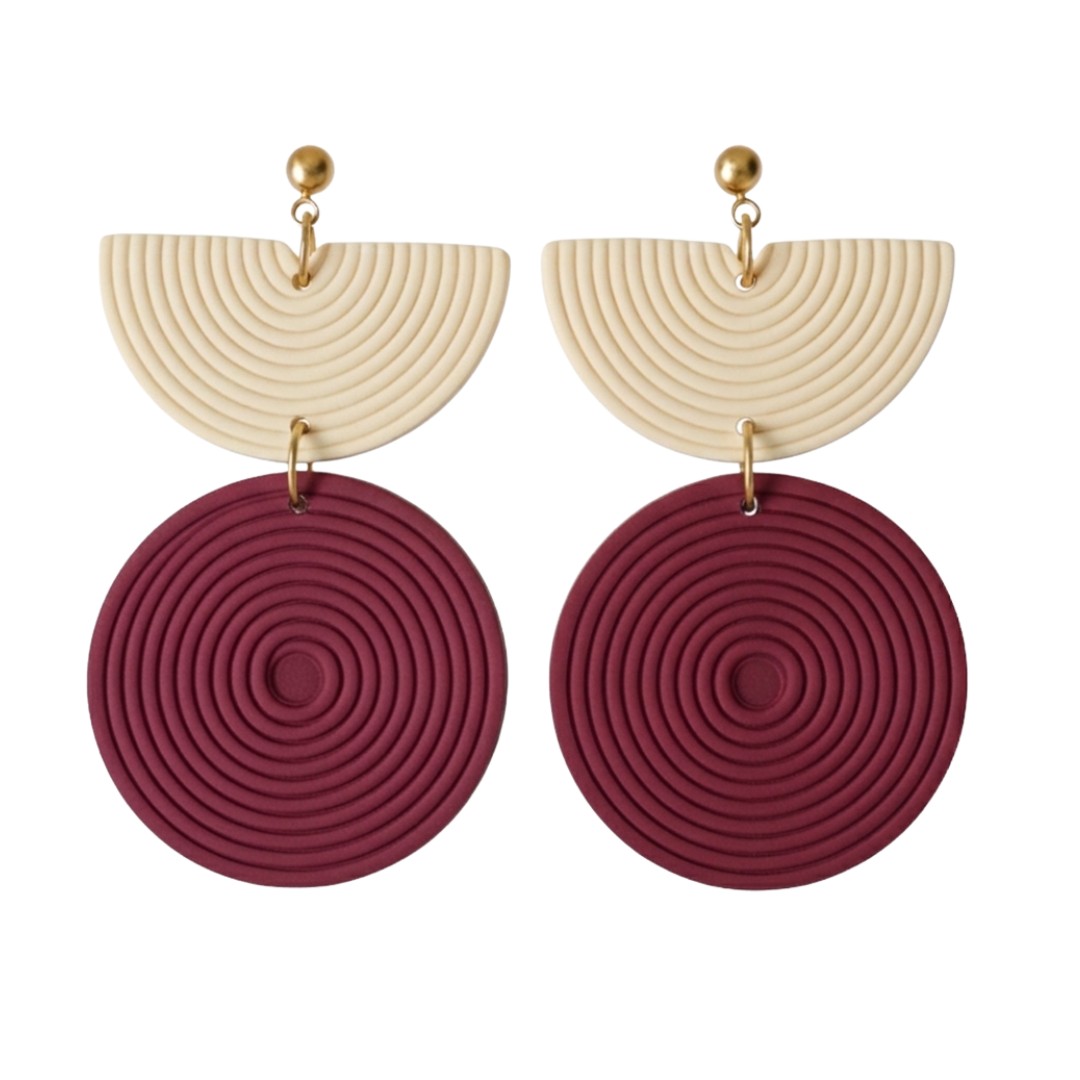 Ivory and Garnet