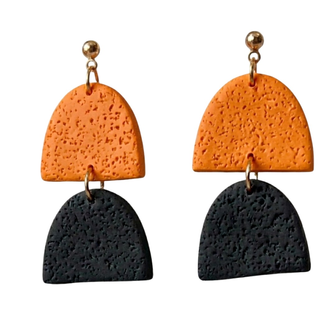 Black and Orange