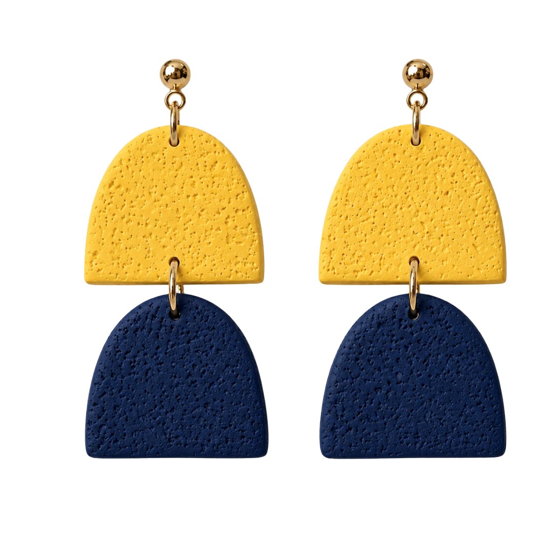 Navy and Yellow