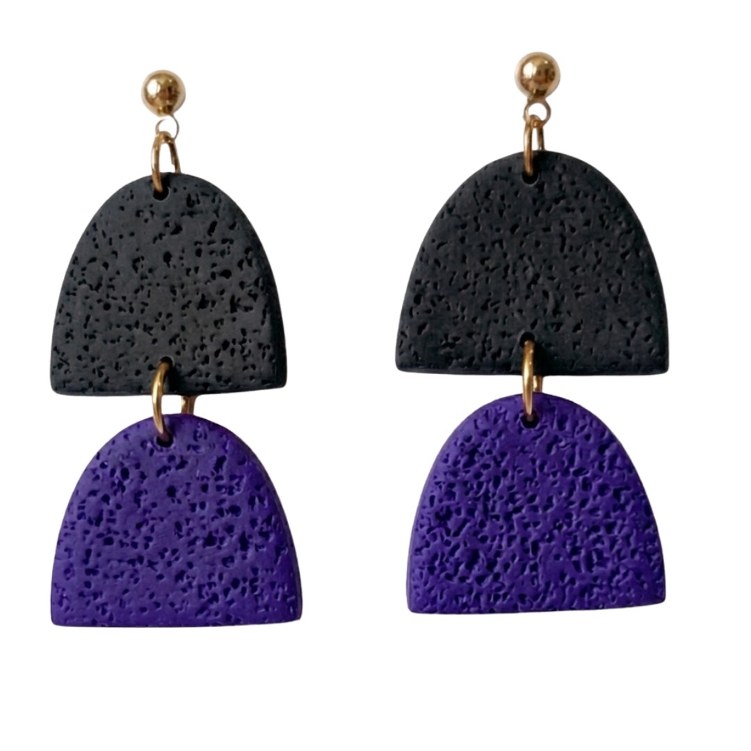 Purple + Black