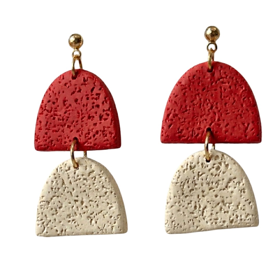 Ivory and Red