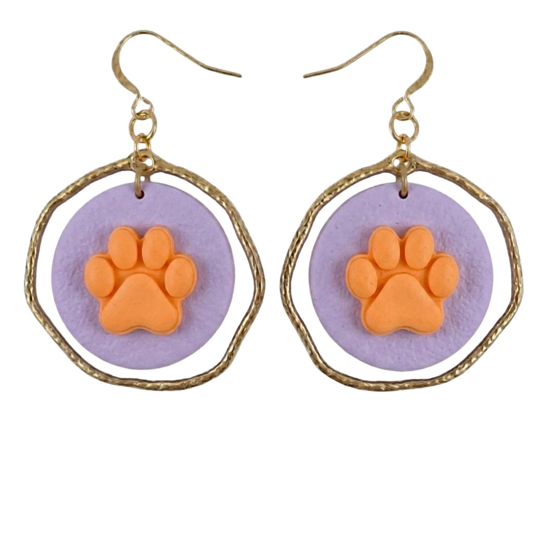Lavender and Orange