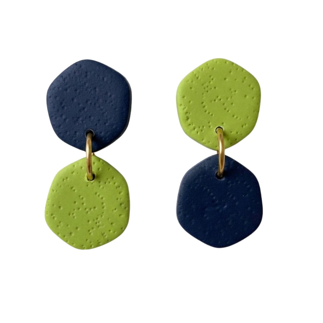 Navy and Victory Green