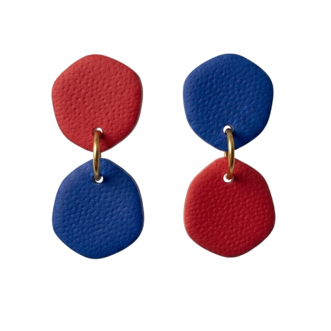 Royal Blue and Red