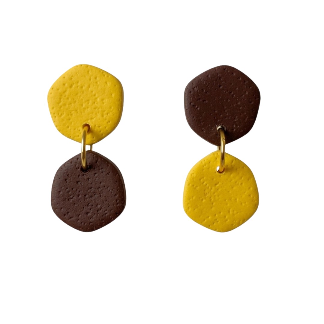 Brown and Yellow