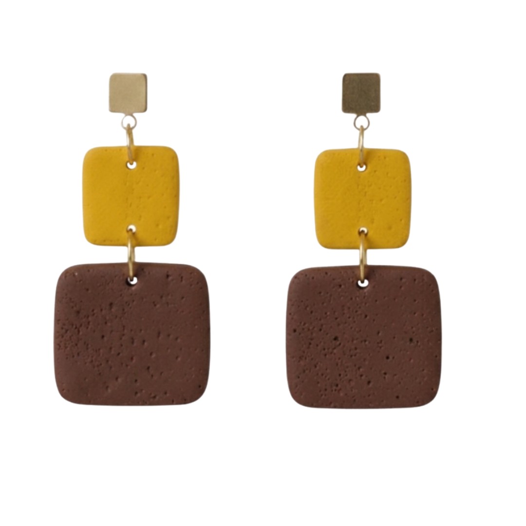 Brown and Yellow