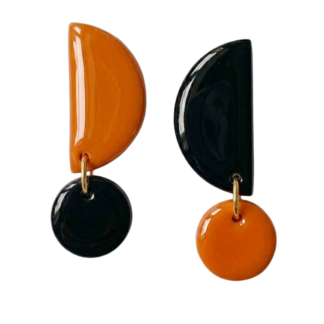 Black + Orange