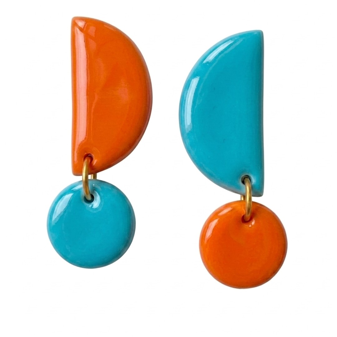 Mae — Aqua + Orange