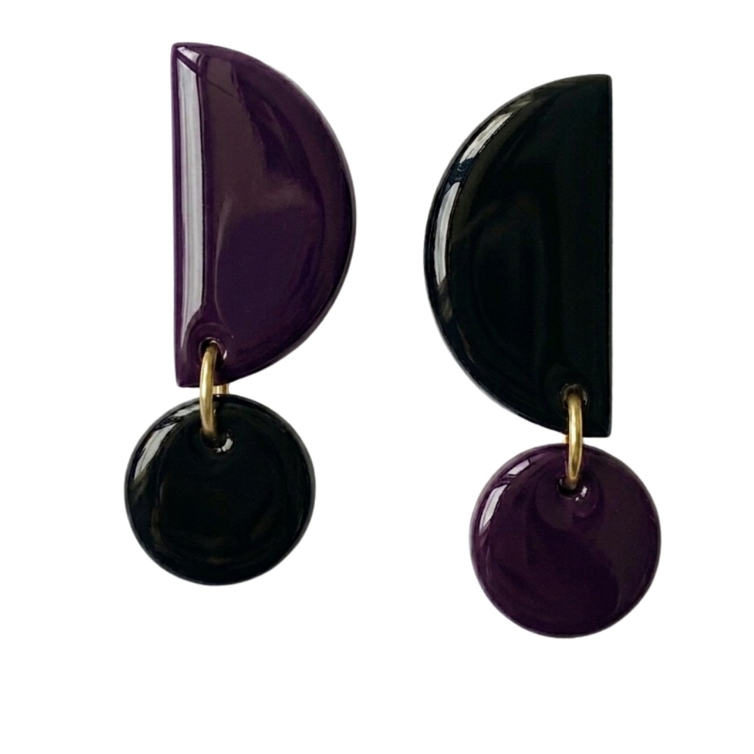 Purple + Black