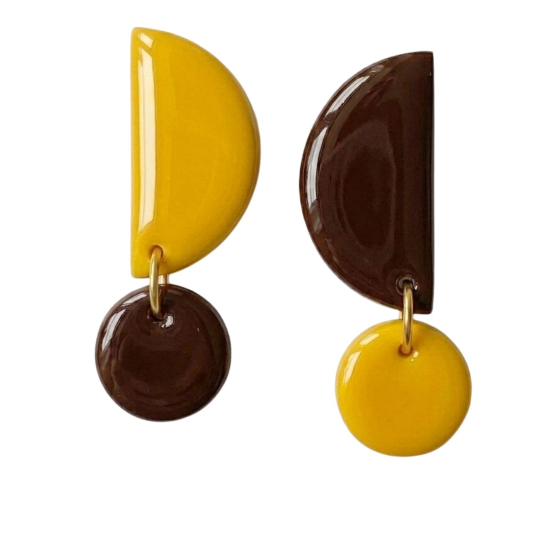 Brown + Yellow